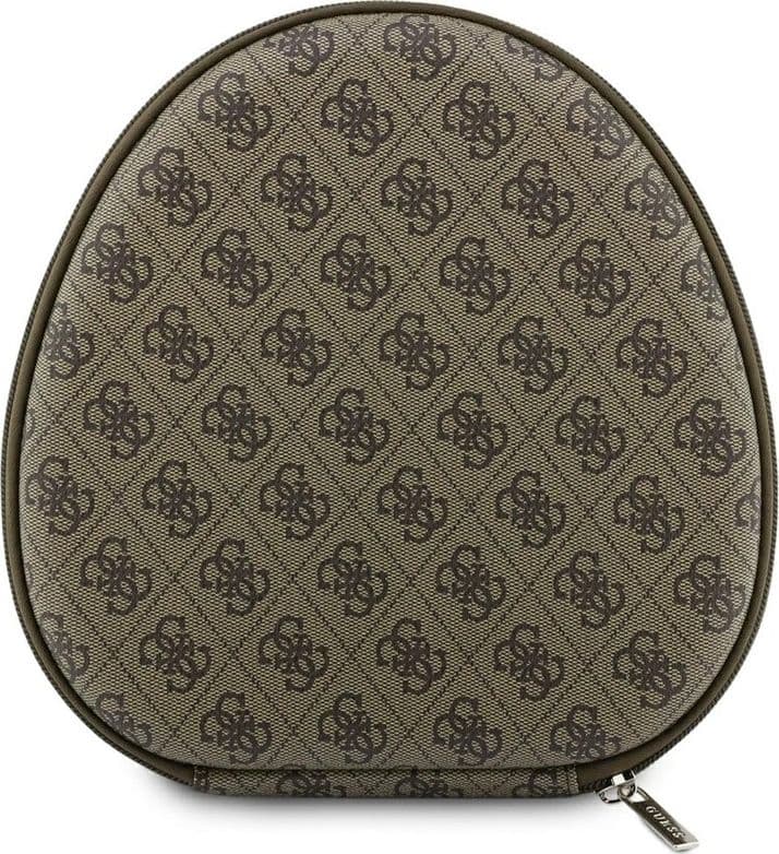 Cuffie circumaurali wireless Bluetooth V5.4 ENC con logo triangolare Guess 4G (marrone) - 7