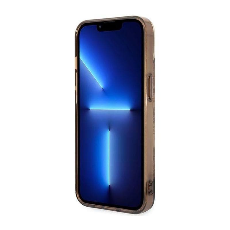 Guess Porcelain Collection - Case for iPhone 14 Plus (Ochre) - 5