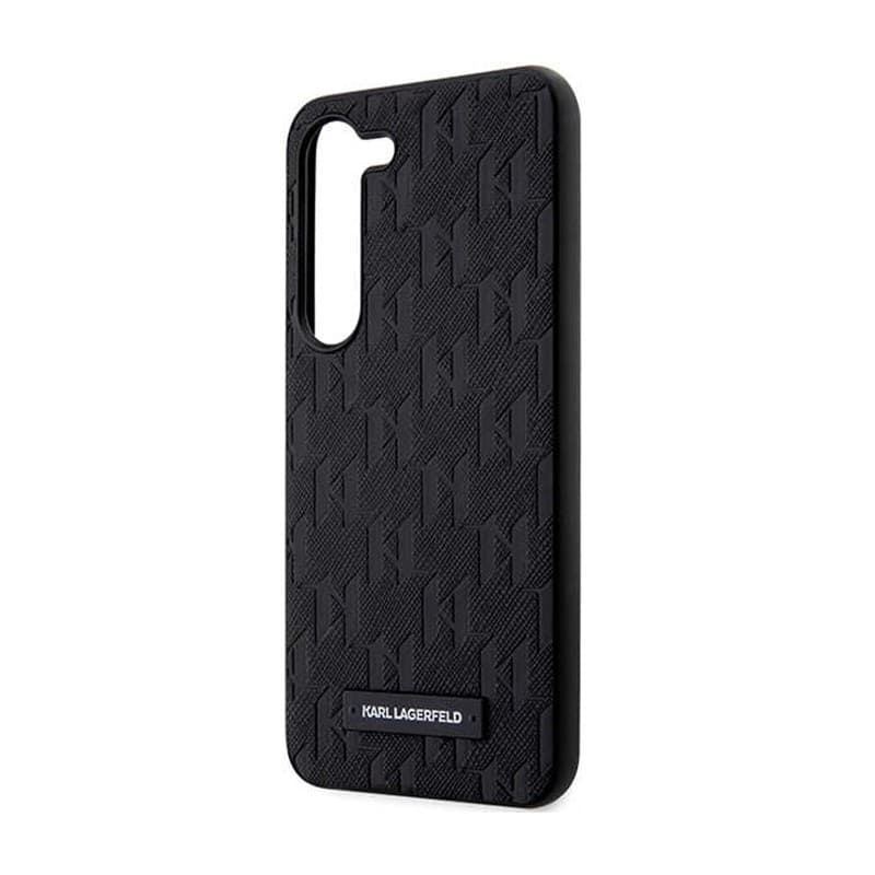 Karl Lagerfeld Saffiano Monogram Metal Logo - Case Samsung Galaxy S24 (czarny) - 6