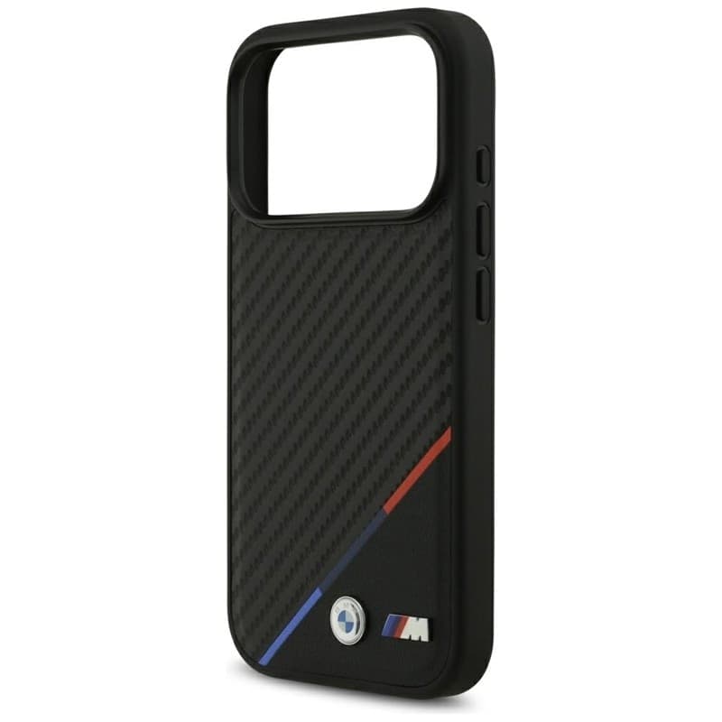 BMW M Carbon Tricolor Line MagSafe - Case iPhone 17 Pro (black) - 6