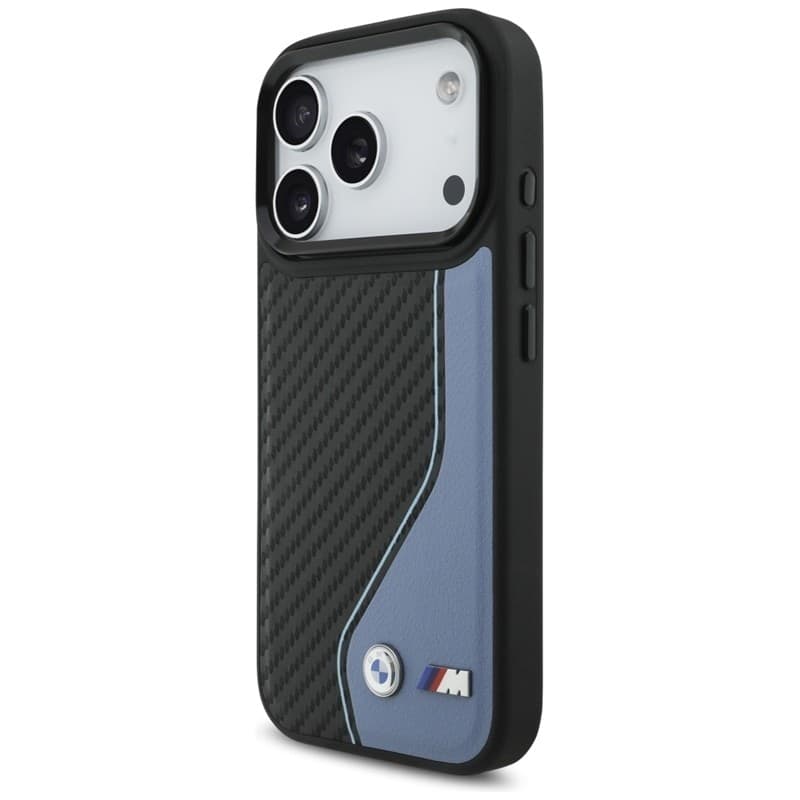 BMW M Carbon Logo MagSafe - Case iPhone 17 Pro (blue) - 2