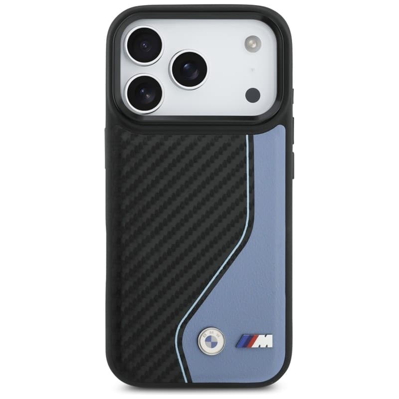 BMW M Carbon Logo MagSafe - Case iPhone 17 Pro (blue) - 3
