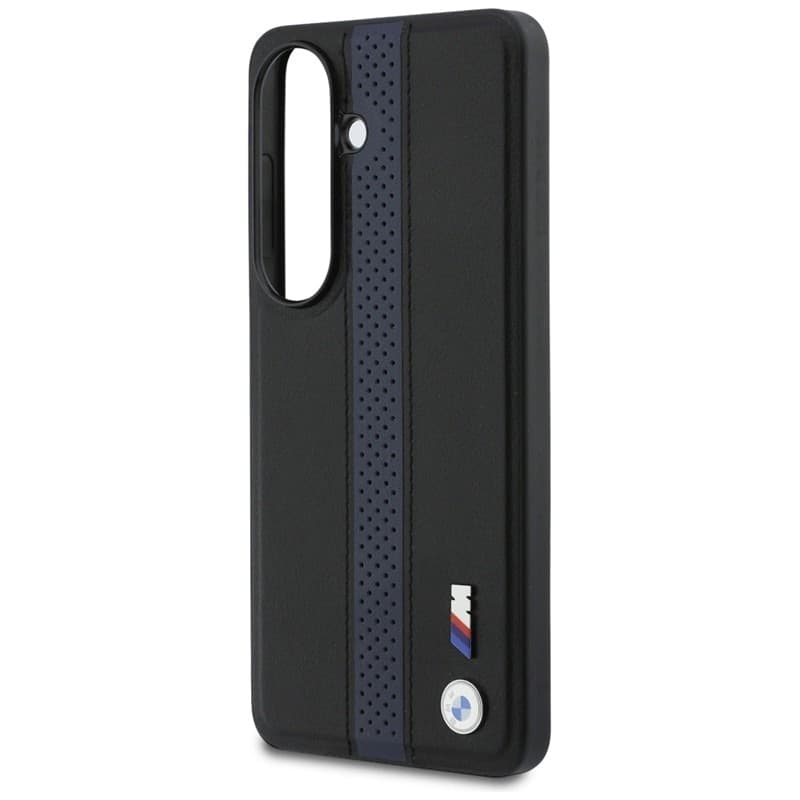 Custodia MagSafe con logo BMW M a strisce perforate per Samsung Galaxy S26 (blu) - 6