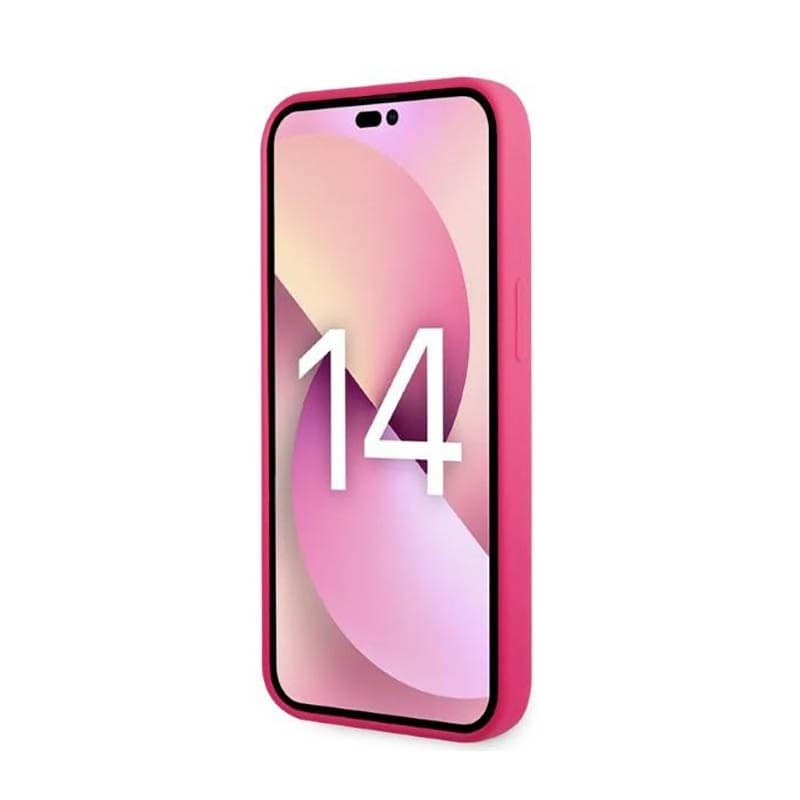 Karl Lagerfeld Silicone RSG - Case for iPhone 14 Plus (Pink) - 5
