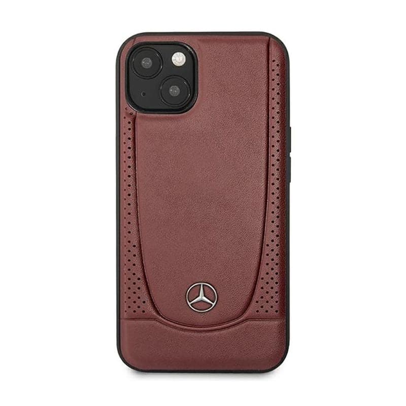 Mercedes Leather Urban Line - Case for iPhone 14 Plus (Red) - 3