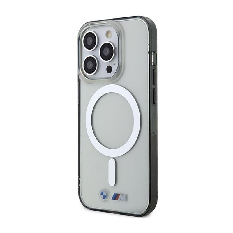 BMW Silver Ring MagSafe - Case for iPhone 14 Pro (Transparent) - 2
