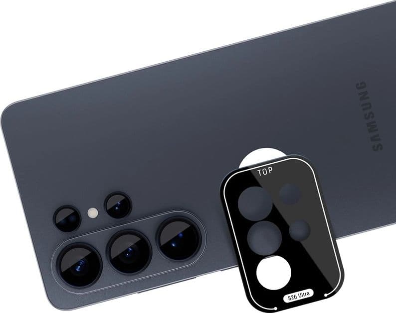 3mk Lens Protection Pro - Vetro per l'obiettivo della fotocamera del Samsung Galaxy S26 Ultra (nero) - 4