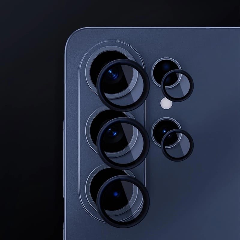 3mk Lens Protection Pro - Vetro per l'obiettivo della fotocamera del Samsung Galaxy S26 Ultra (nero) - 5