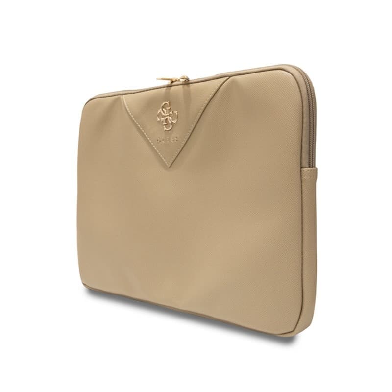 Guess Triangle 4G Sleeve - Notebook case 13" / 14" (gold) - 2