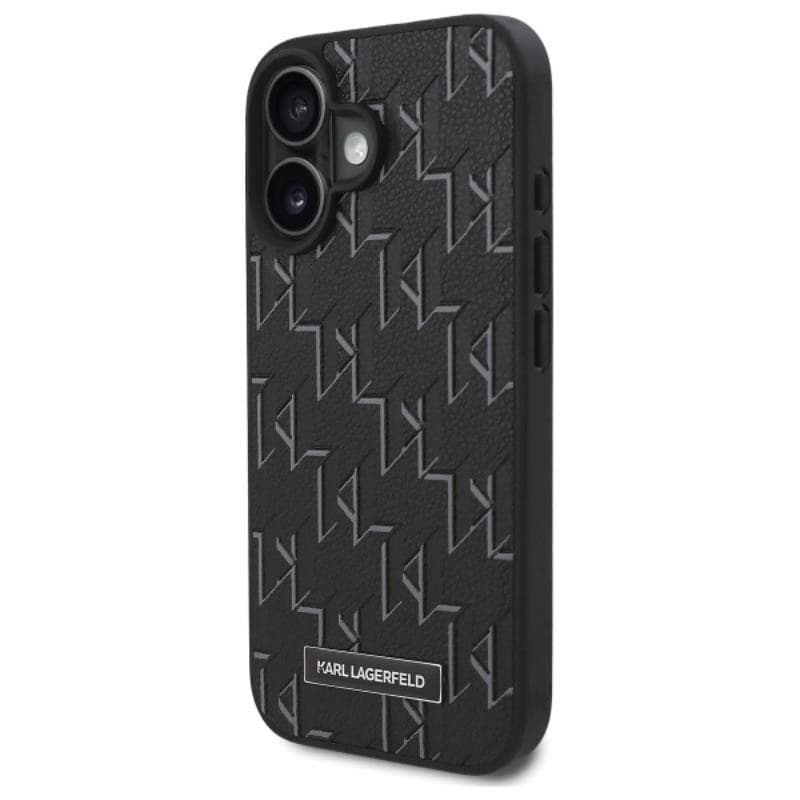 Karl Lagerfeld Hot Stamp MagSafe - Case for iPhone 16 (black) - 2