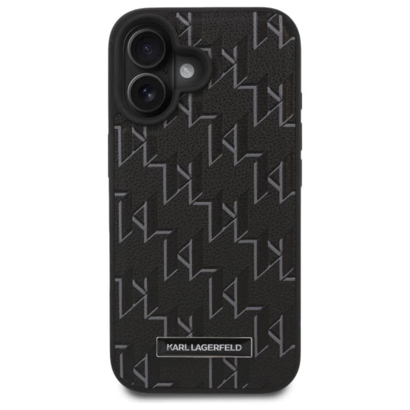 Karl Lagerfeld Hot Stamp MagSafe - Case for iPhone 16 (black) - 3