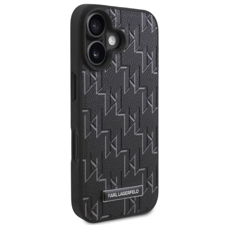 Karl Lagerfeld Hot Stamp MagSafe - Case for iPhone 16 (black) - 4