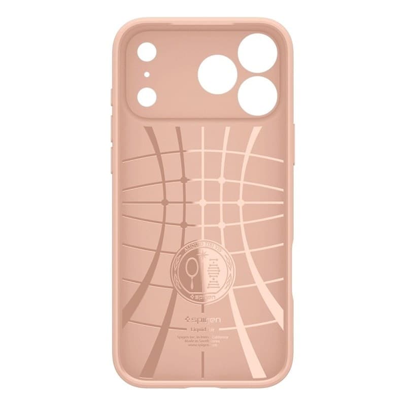 Spigen Liquid Air - Custodia per iPhone 18 Pro Max / 17 Pro Max (Titanio Rosa) - 2