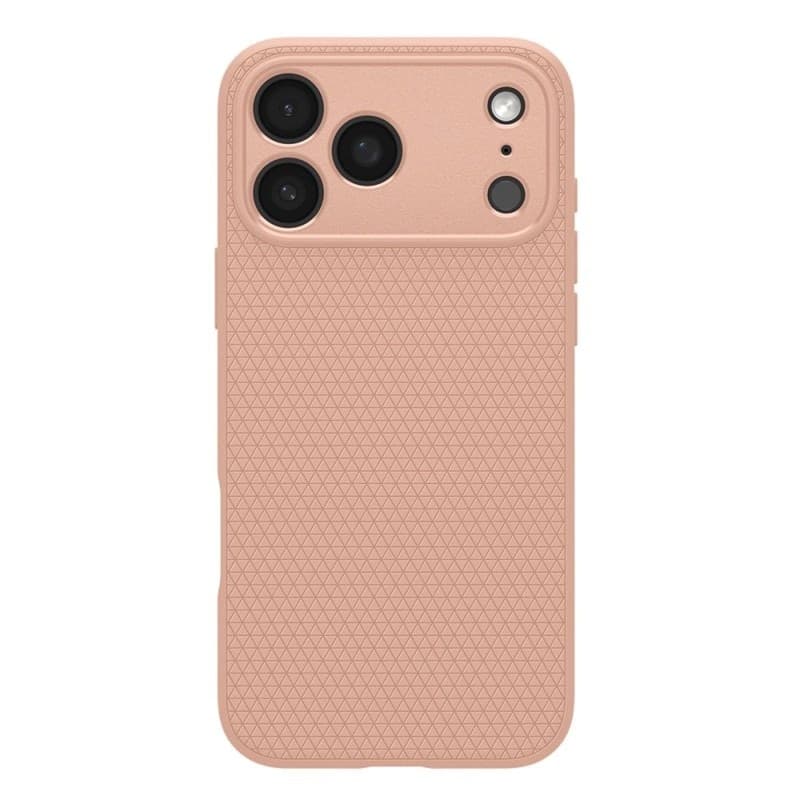 Spigen Liquid Air - Custodia per iPhone 18 Pro Max / 17 Pro Max (Titanio Rosa) - 3