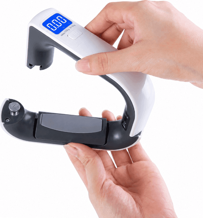 Bilancia elettronica per bagagli Geffy TravelMate – portata massima 50 kg - 5