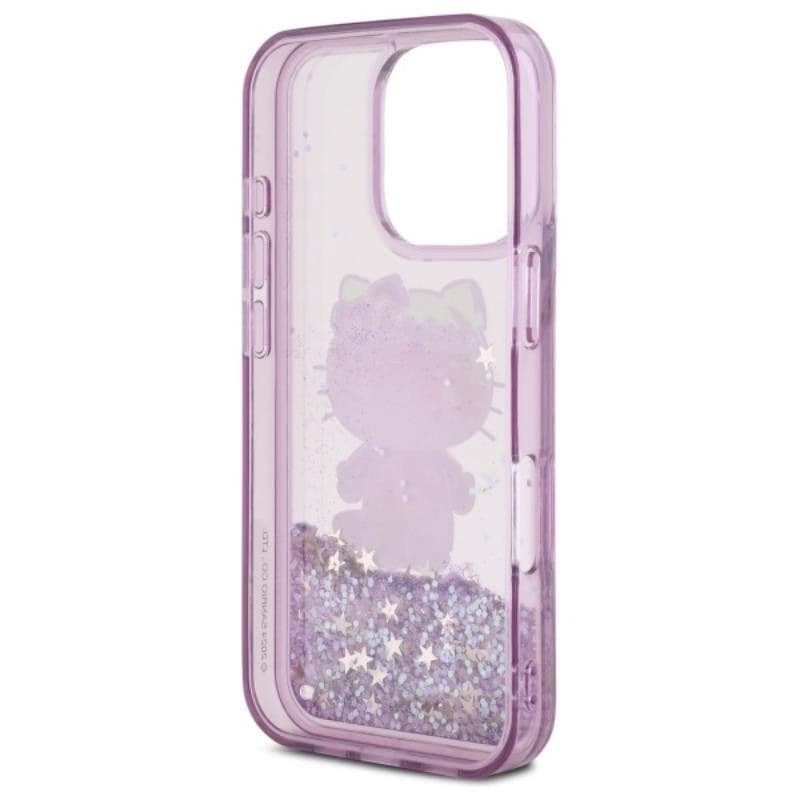 Hello Kitty Liquid Glitter 50TH Anniversary Party - Case for iPhone 16 Pro (purple) - 7
