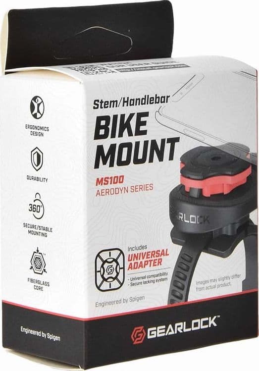 Spigen GearLock MS100 - Bike Mount (Black) - 2