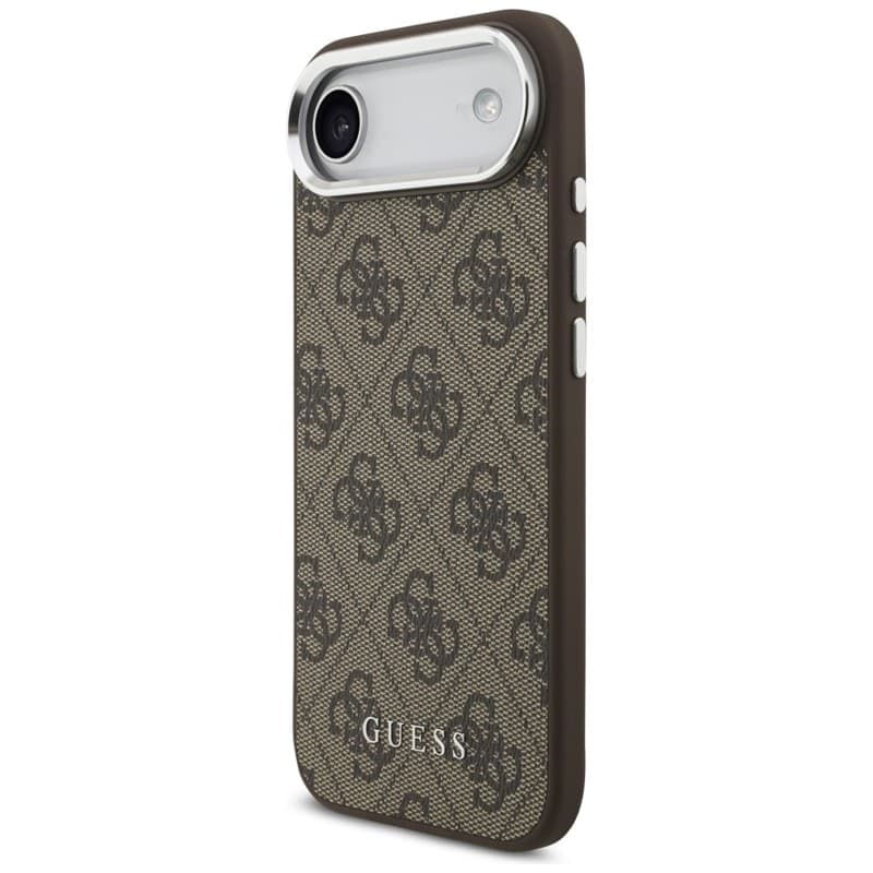 Guess 4G Classic Logo MagSafe - Custodia per iPhone Air (Marrone) - 2
