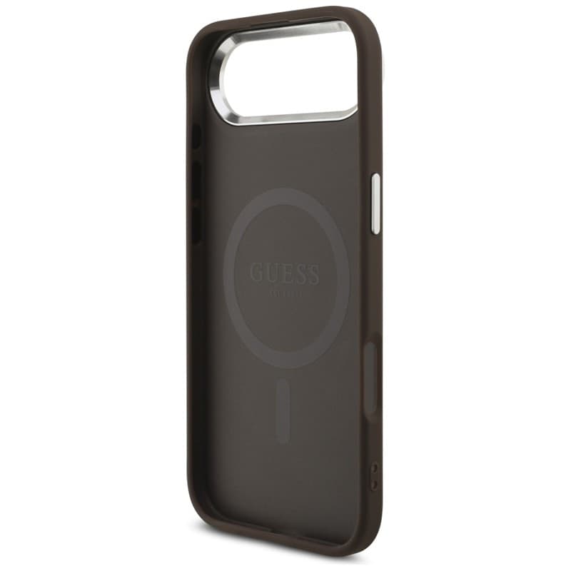 Guess 4G Classic Logo MagSafe - Custodia per iPhone Air (Marrone) - 7