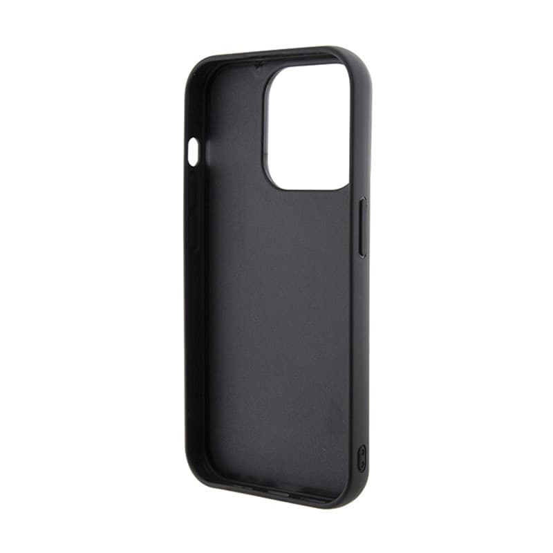 Karl Lagerfeld Gripstand Saffiano Karl & Choupette Pins - iPhone 13 Pro Case (black) - 7