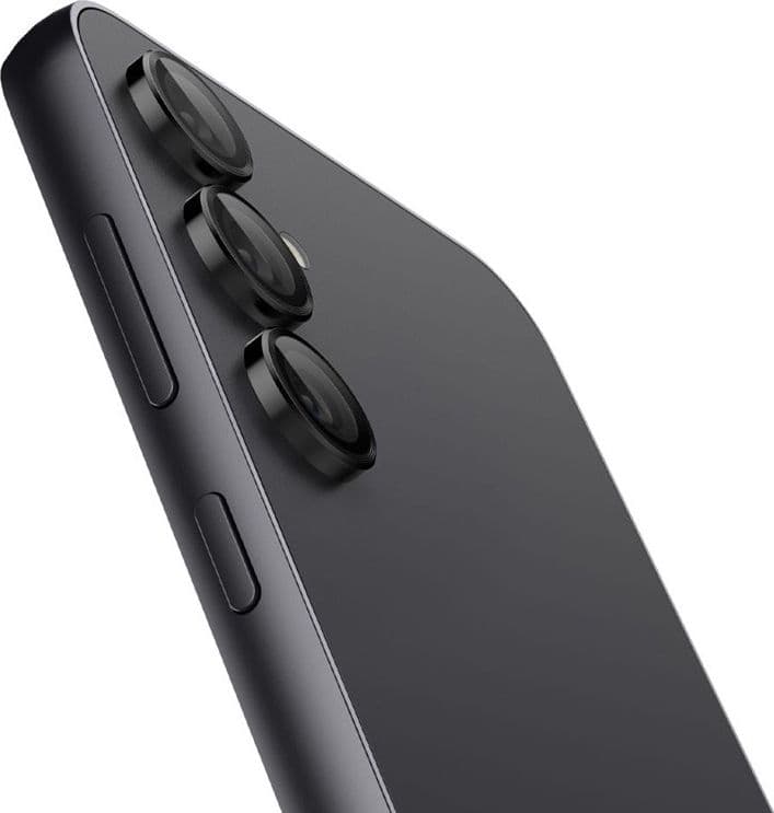 Spigen Optik Pro GLAS.TR EZ Fit Camera Protector 2-Pack - Lens protection glass for Samsung Galaxy S23 FE (2 pcs) (Black) - 2