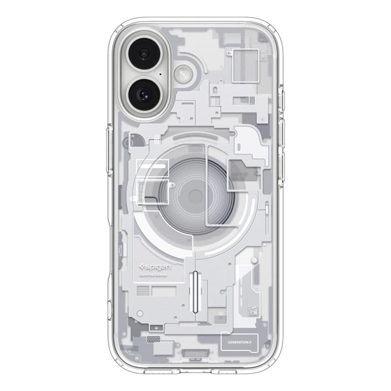 Spigen Ultra Hybrid Mag MagSafe - Case for iPhone 17 (Zero One White) - 2