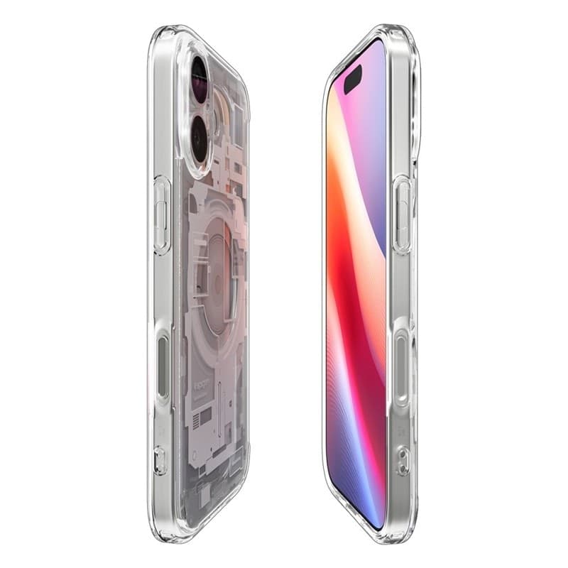 Spigen Ultra Hybrid Mag MagSafe - Case for iPhone 17 (Zero One White) - 6