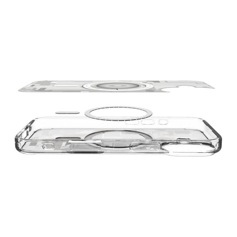 Spigen Ultra Hybrid Mag MagSafe - Case for iPhone 17 (Zero One White) - 7