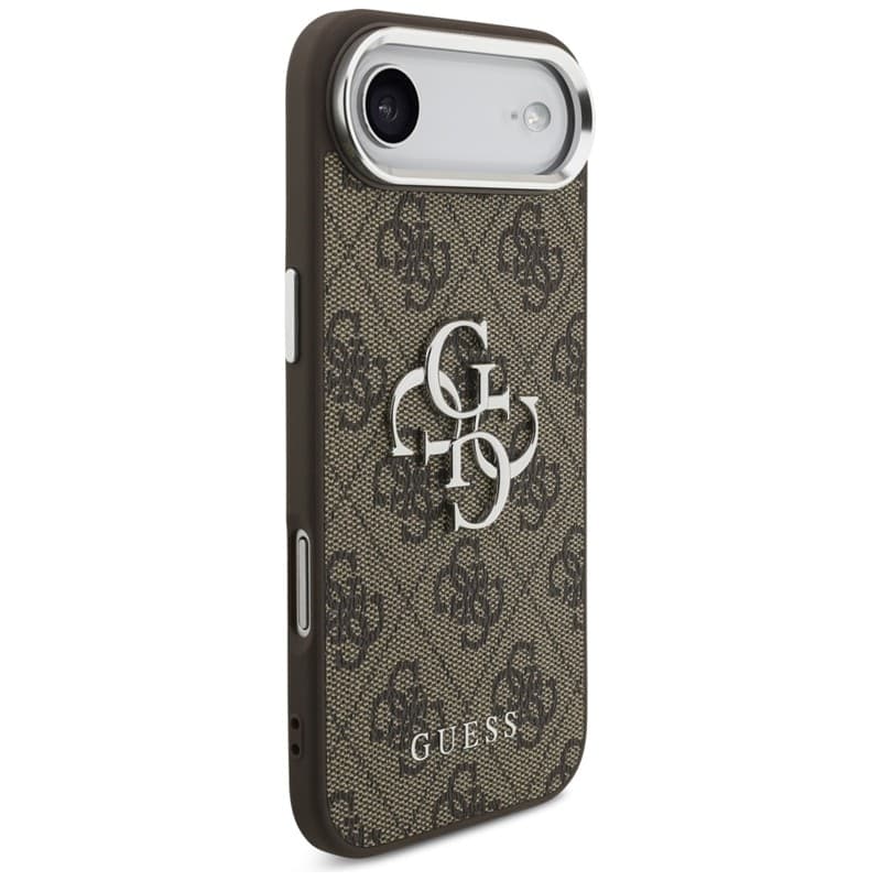 Guess 4G Big 4G Classic Logo - Case iPhone Air (Brown / Silver) - 4