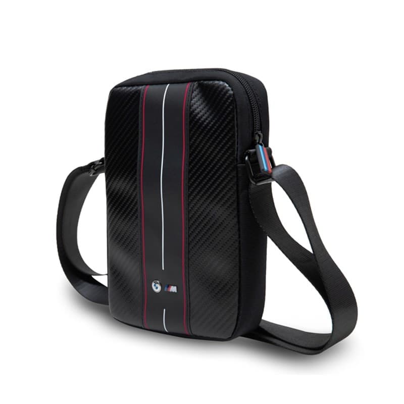 BMW Carbon Red Stripes - 8" tablet case (black) - 2