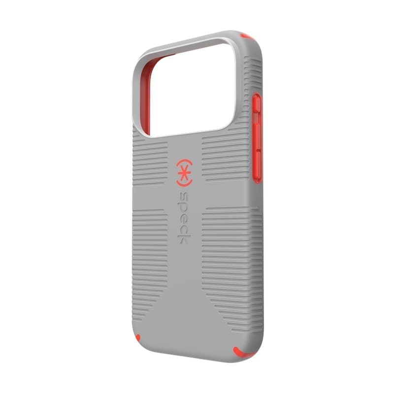 Speck Candyshell Grip MagSafe - Custodia per iPhone 18 Pro / 17 Pro (Grigio nuvoloso) - 2