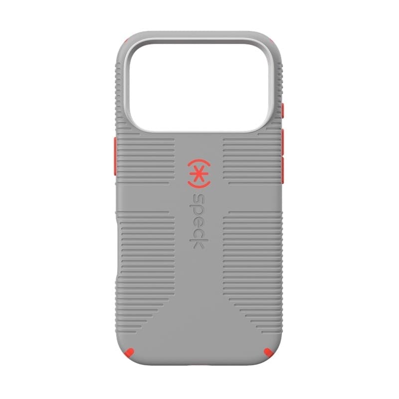 Speck Candyshell Grip MagSafe - Custodia per iPhone 18 Pro / 17 Pro (Grigio nuvoloso) - 3