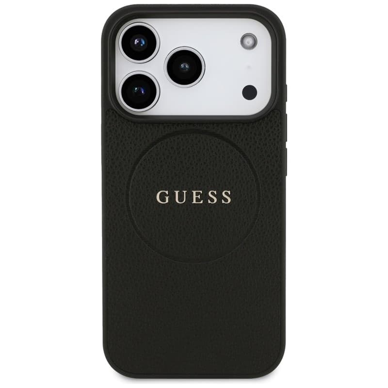 Guess Grained Ring MagSafe - Case iPhone 17 Pro (black) - 3