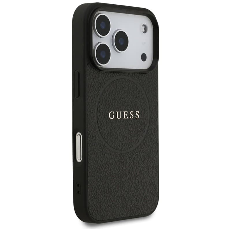 Guess Grained Ring MagSafe - Case iPhone 17 Pro (black) - 4