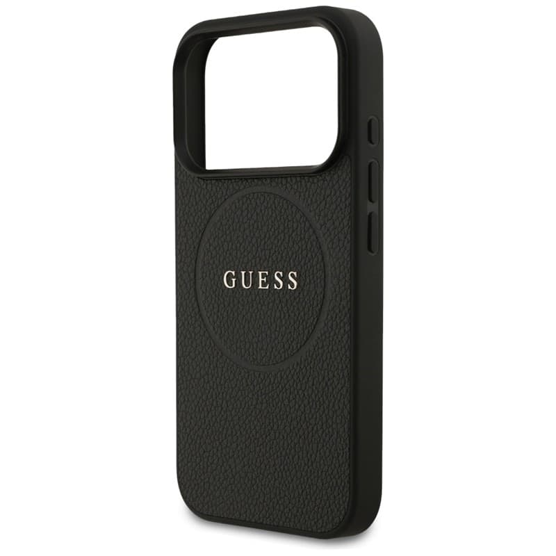 Guess Grained Ring MagSafe - Case iPhone 17 Pro (black) - 6
