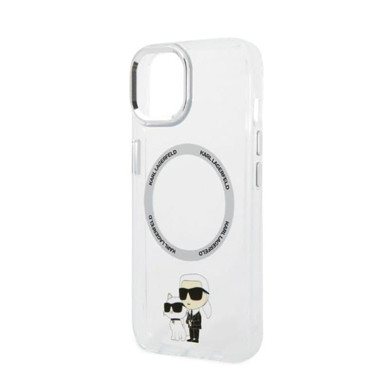 Karl Lagerfeld IML NFT Karl & Choupette MagSafe - Case for iPhone 14 Plus (Clear) - 6