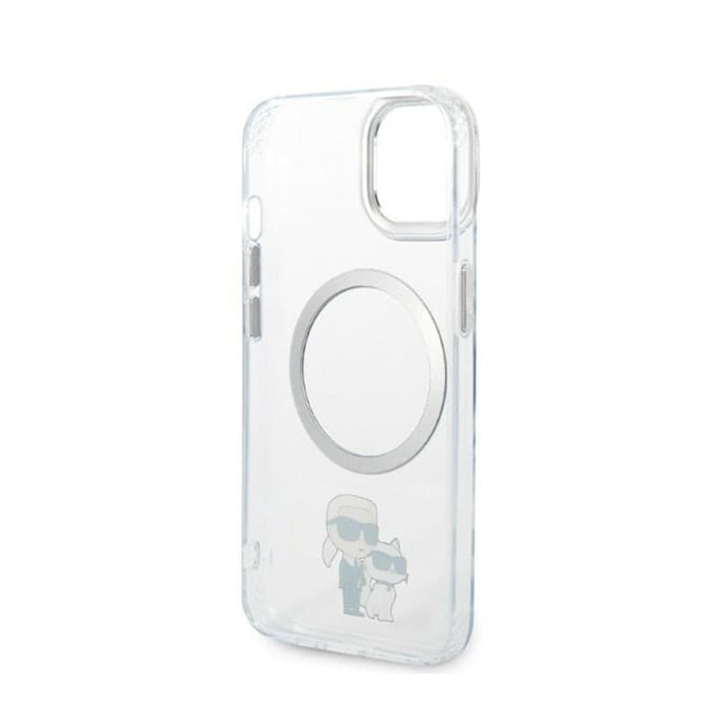 Karl Lagerfeld IML NFT Karl & Choupette MagSafe - Case for iPhone 14 Plus (Clear) - 7