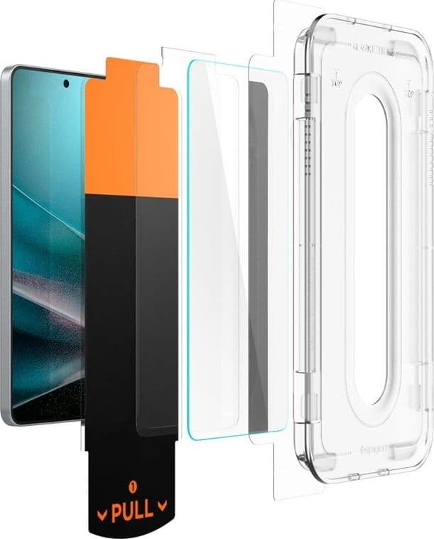 Spigen GLAS.TR EZ Fit Pro - Tempered Glass for Samsung Galaxy S25 Edge - 7
