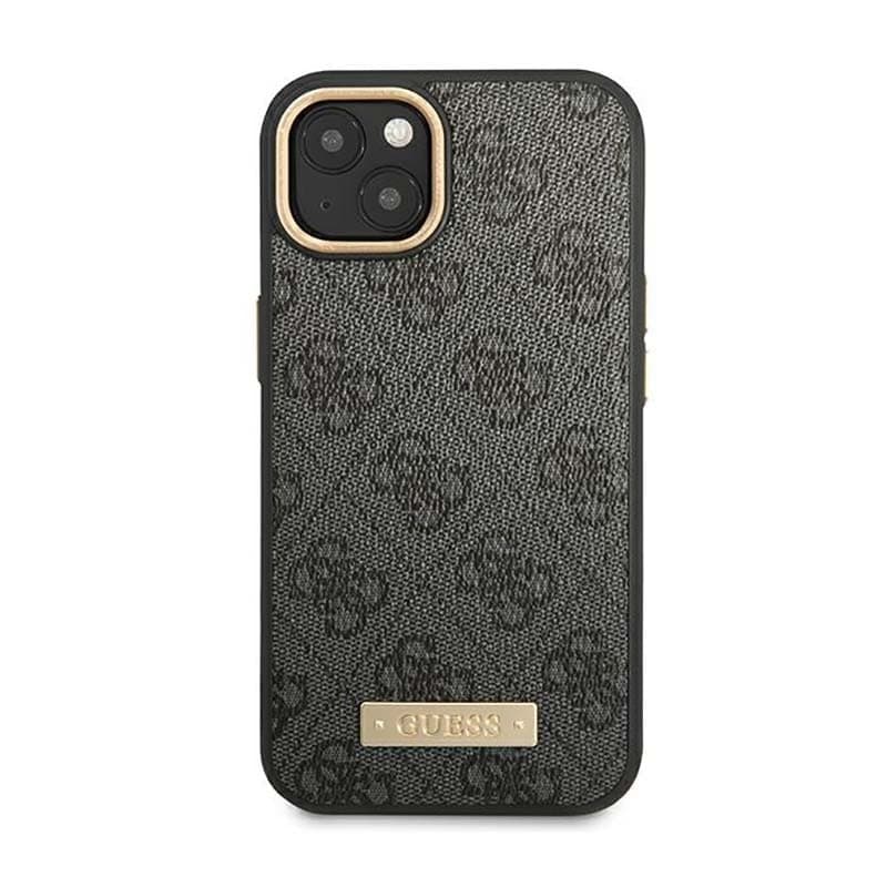 Guess 4G Logo Plate MagSafe - Case for iPhone 14 Plus (Black) - 3