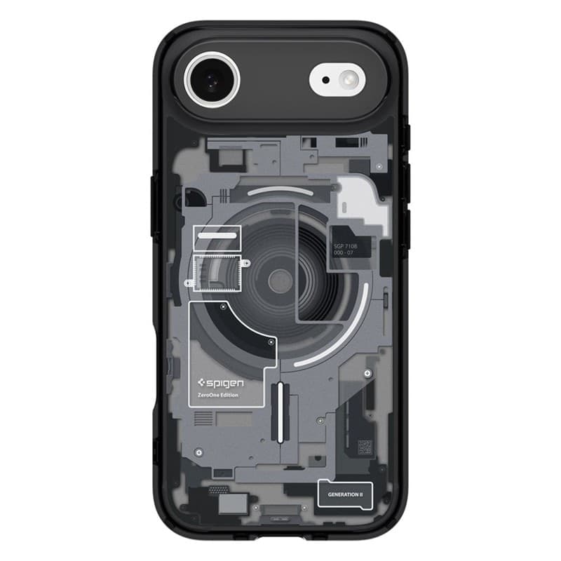 Spigen Ultra Hybrid Mag MagSafe - Case for iPhone Air (Zero One Black) - 2