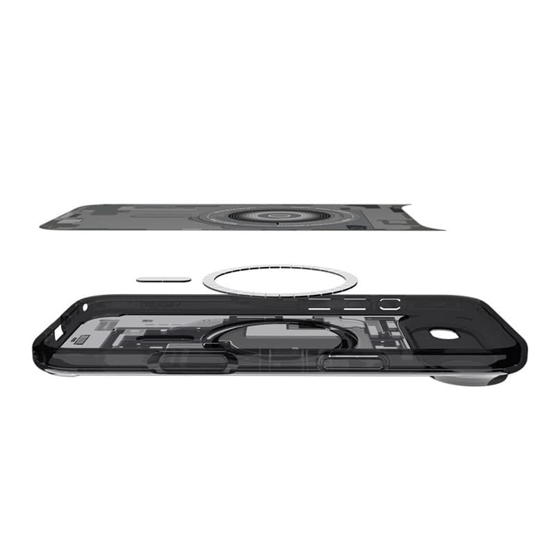 Spigen Ultra Hybrid Mag MagSafe - Case for iPhone Air (Zero One Black) - 7