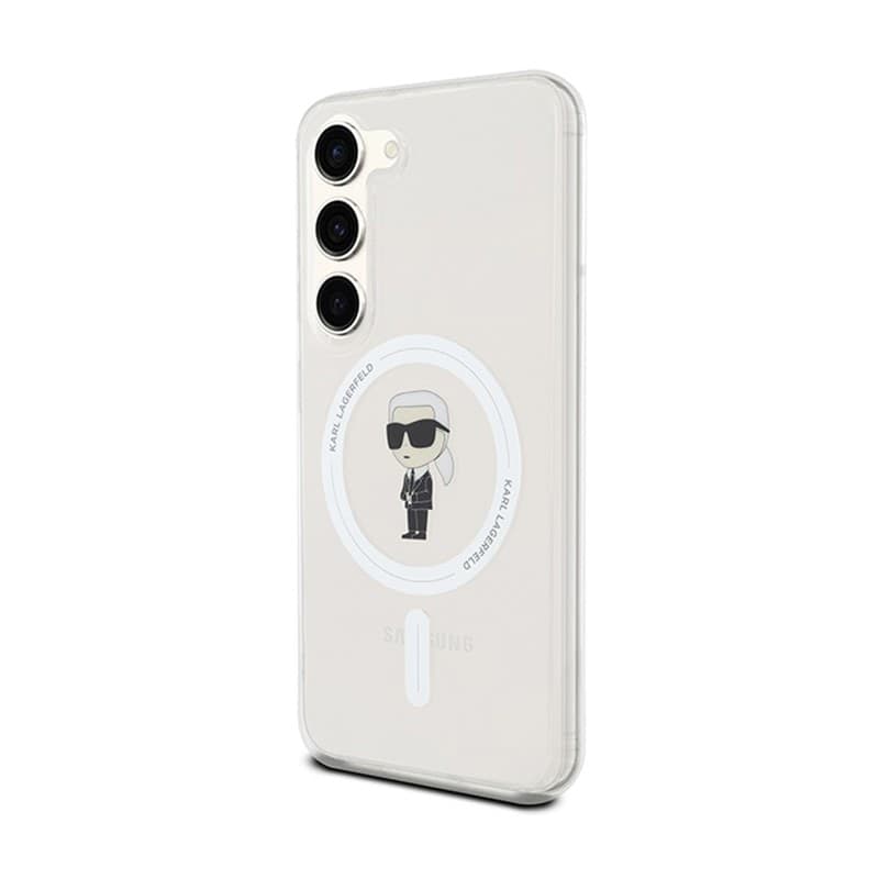 Karl Lagerfeld IML Ikonik MagSafe - Case for Samsung Galaxy S23 (Transparent) - 2