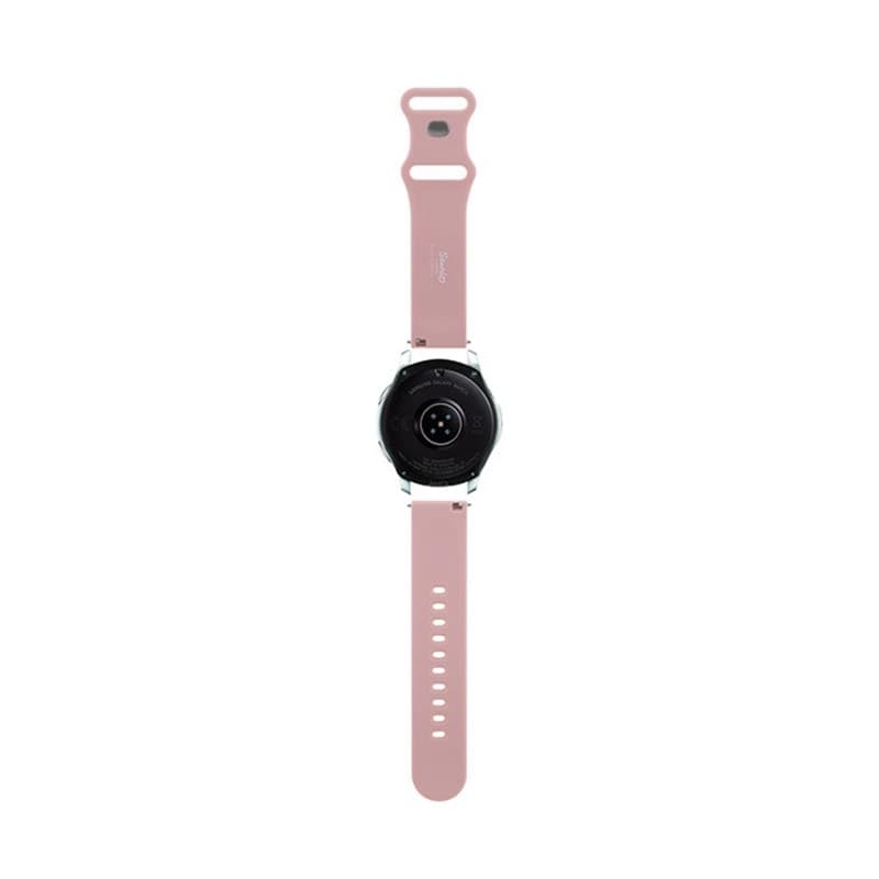Hello Kitty Silicone Kitty Head - Universal strap for smartwatch 22 mm (pink) - 2