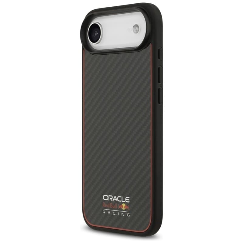 Custodia Red Bull Kevlar Logo Matt MagSafe per iPhone Air (nera) - 2