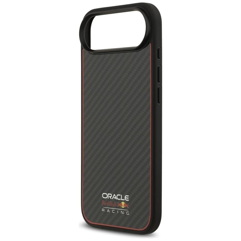 Custodia Red Bull Kevlar Logo Matt MagSafe per iPhone Air (nera) - 6
