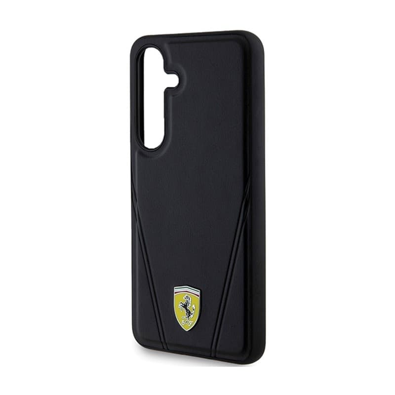 Ferrari Hot Stamp V Lines MagSafe - Samsung Galaxy S24+ case (black) - 6