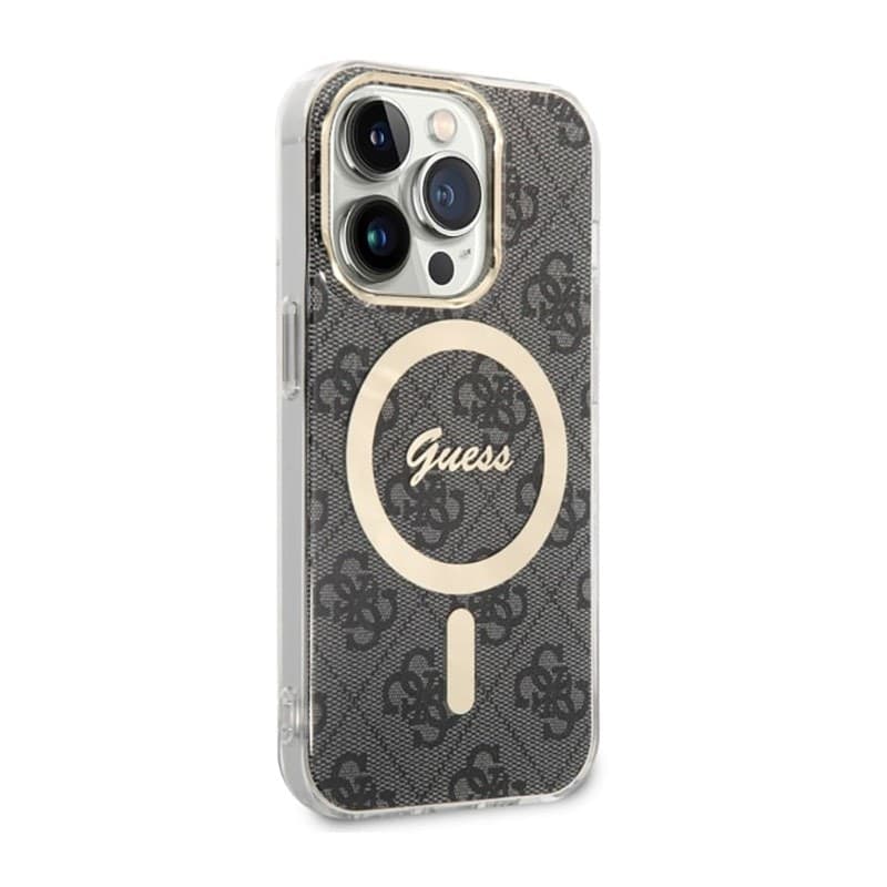 Guess 4G MagSafe - Case for iPhone 14 Pro (Black) - 3