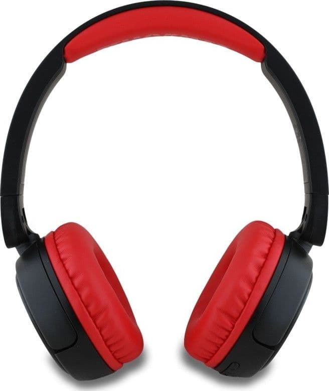 Hello Kitty Face Logo - Wireless Over-Ear Bluetooth Headphones V5.3 (Red) - 3
