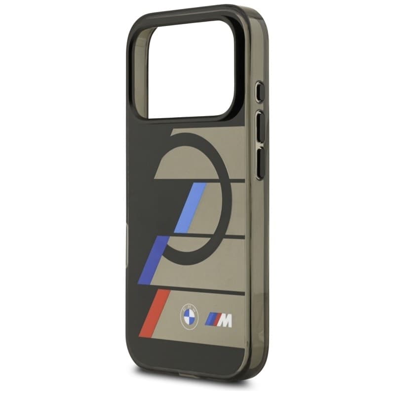 BMW M IML Metal Buttons Tricolor Lines MagSafe - Case iPhone 17 Pro (black) - 6