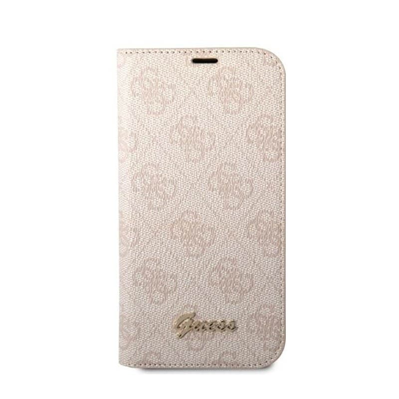 Guess 4G Metal Camera Outline Booktype Case - Case for iPhone 14 Pro Max (Pink) - 3
